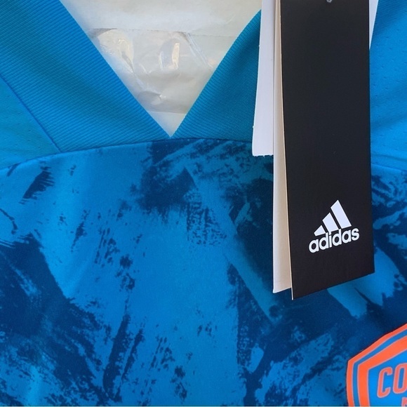 Women's Colorado Rapids adidas Blue 2021 Primeblue Replica Jersey sze M MLS J149 - Picture 6 of 8